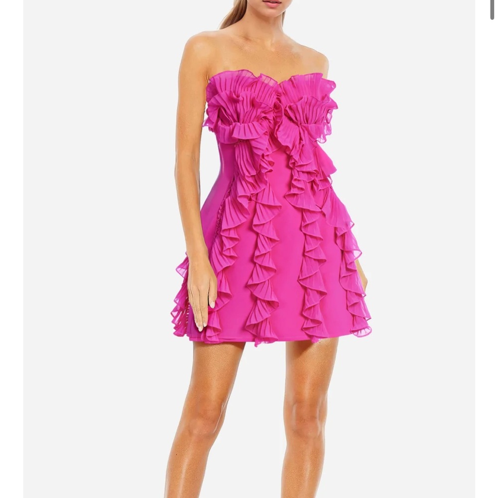 Pink Ruffle Dress